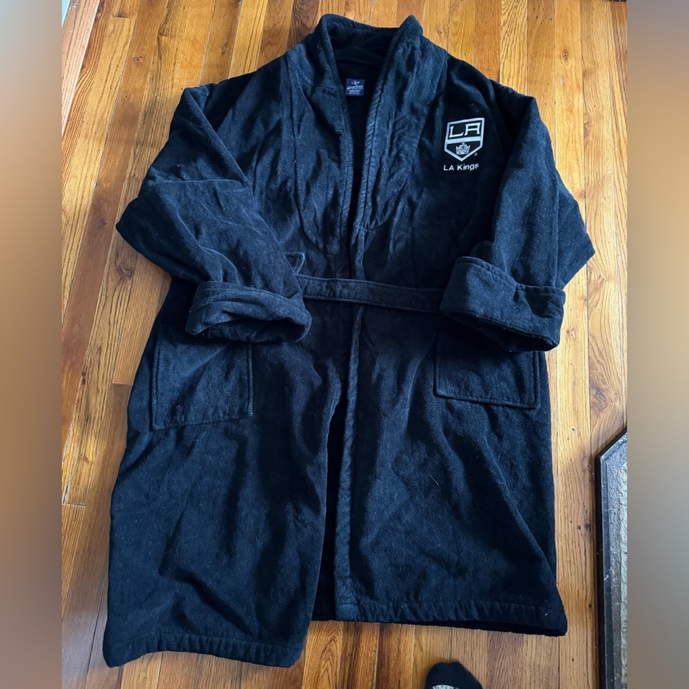LA KINGS Black Men's Robe